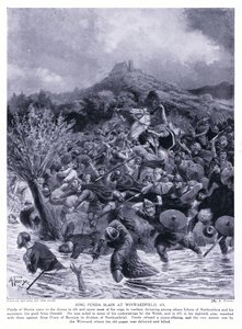 King Penda Slain at Winwaedfield AD655, 1920